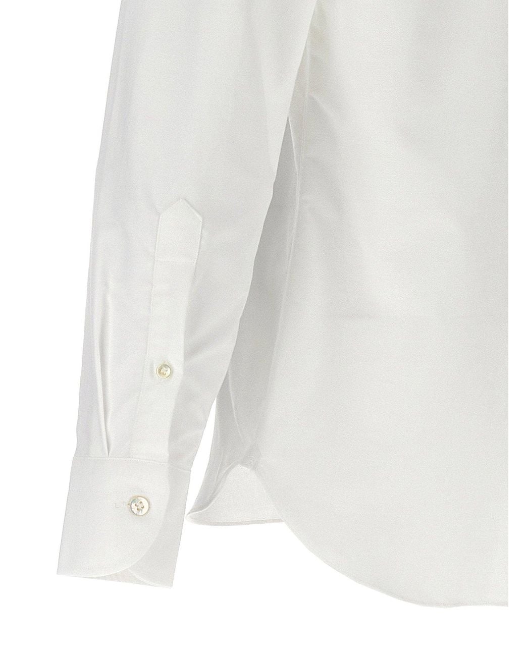 Borriello White Marechiaro Shirt for men