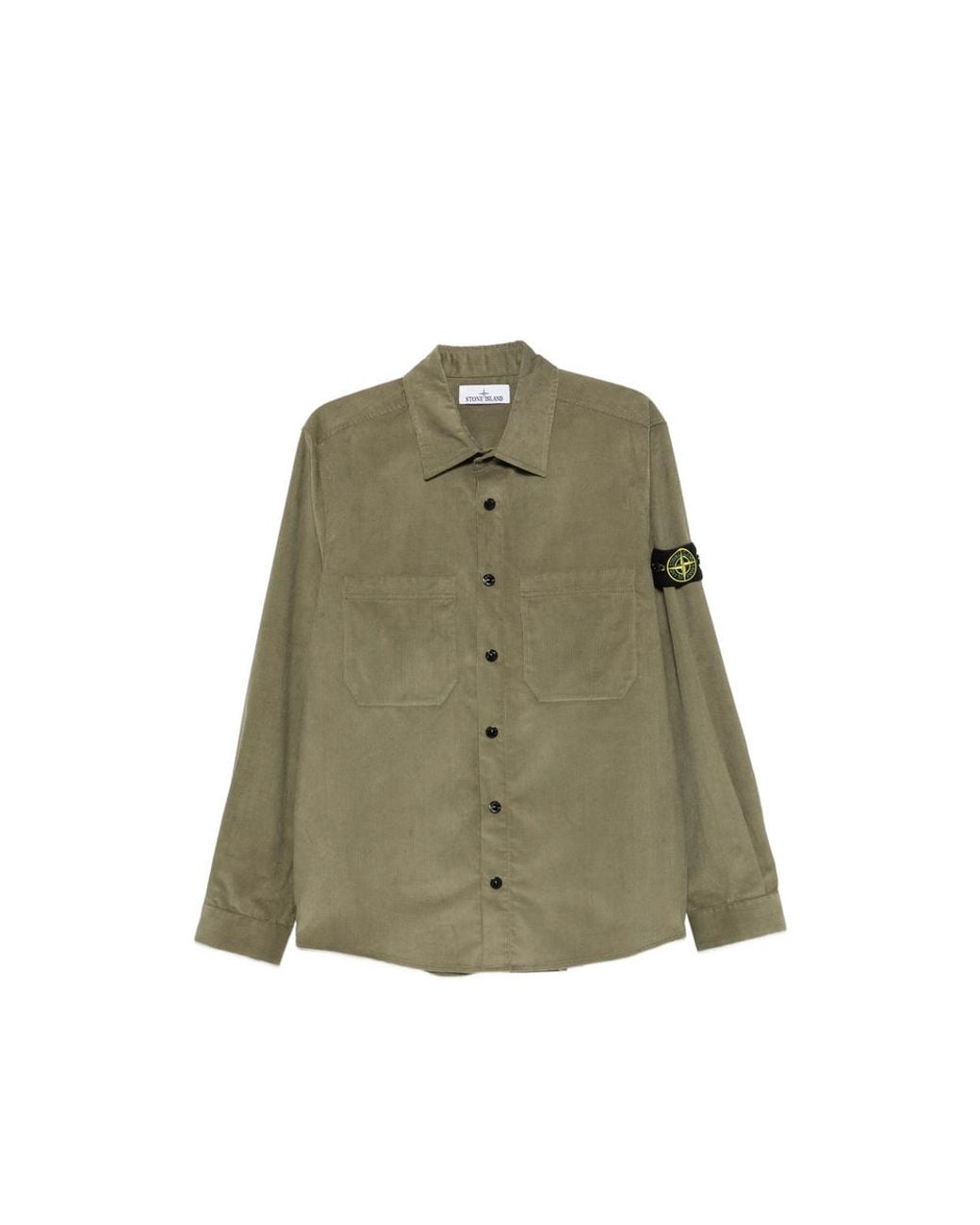 Stone Island Green Shirts for men