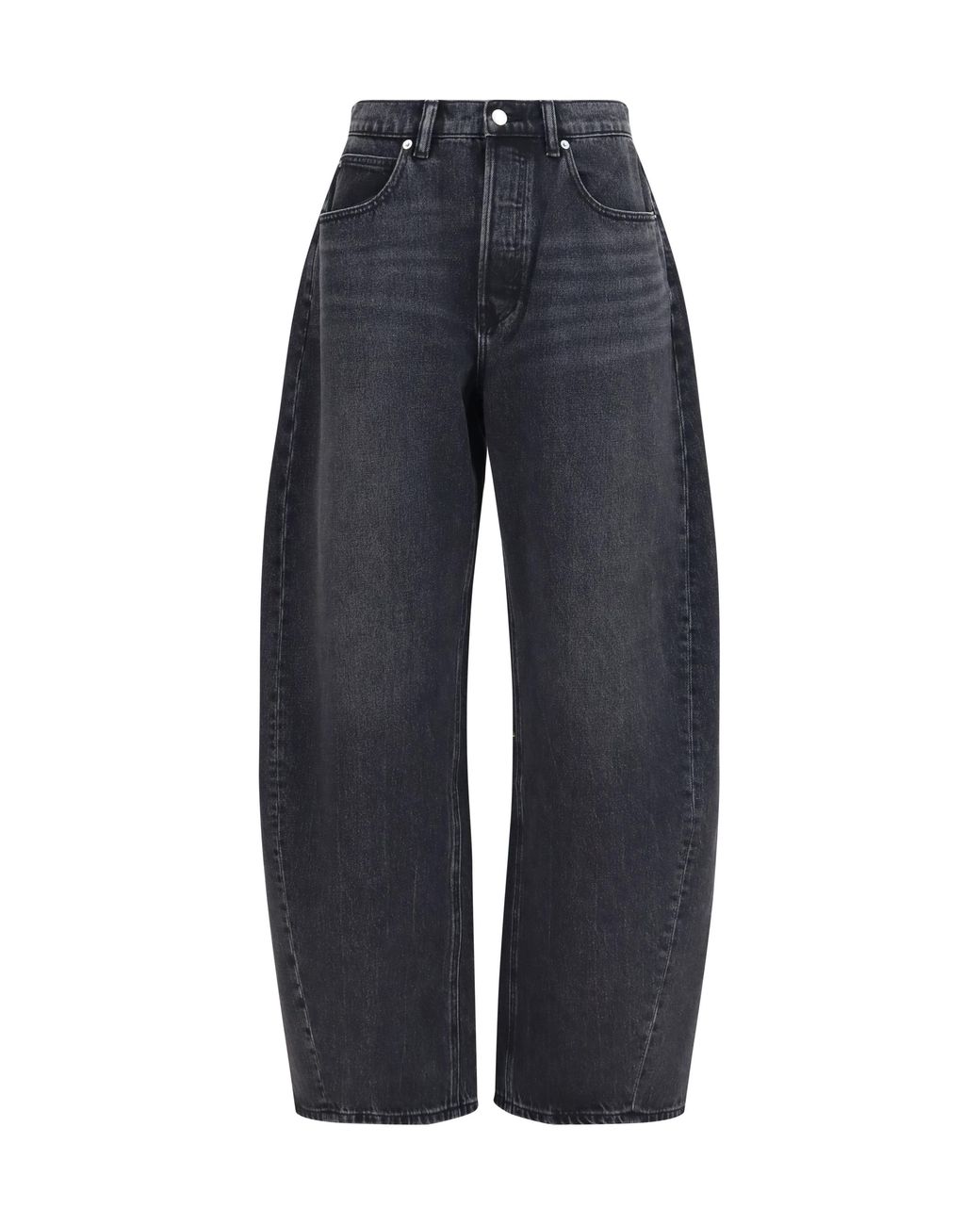 Alexander Wang Blue Crystal Balloon Jeans