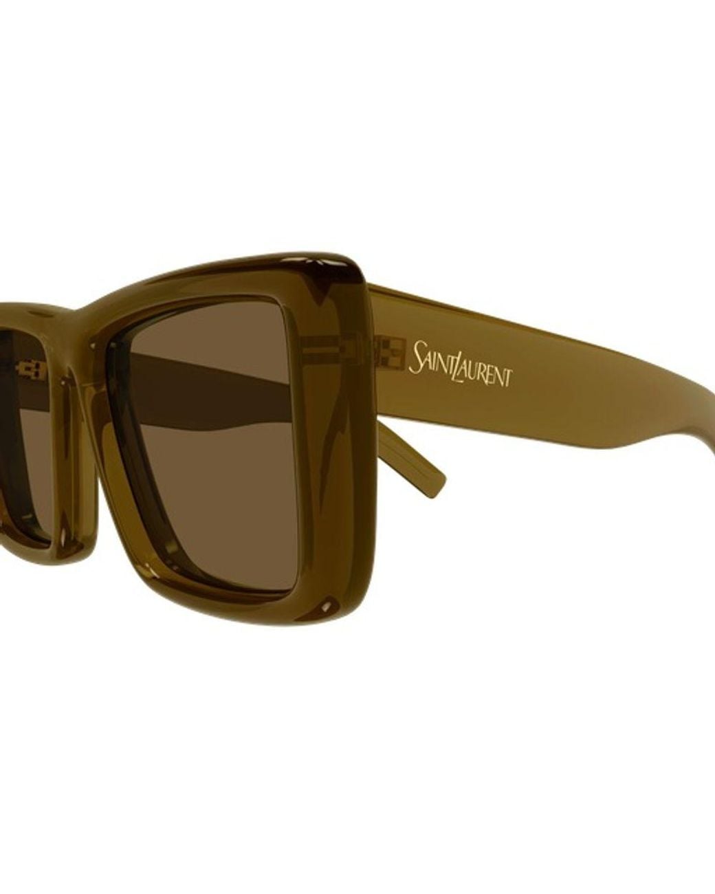 Saint Laurent Green Saint Laurent Eyewear Sl900Howl Sunglasses