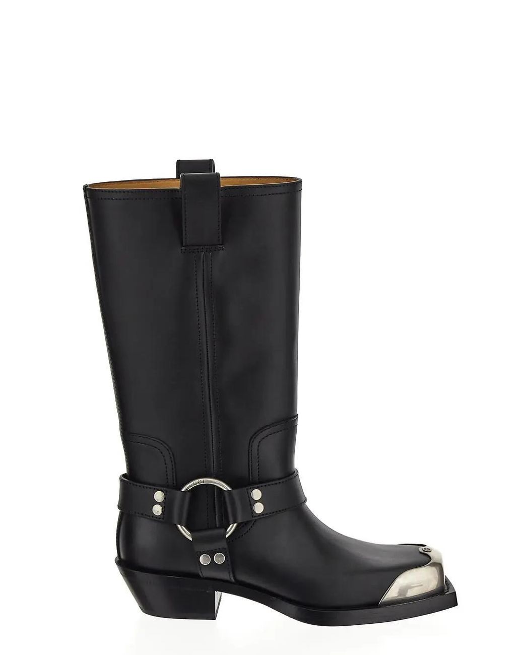 Gucci Boot With Harness in Black for Men Lyst