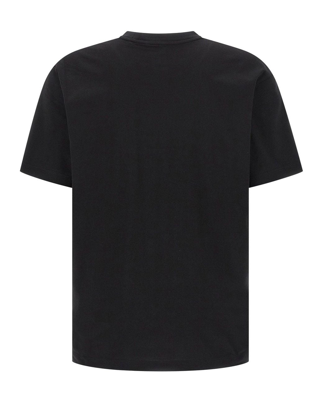Y-3 Black Logo-Print Cotton Jersey T-Shirt for men