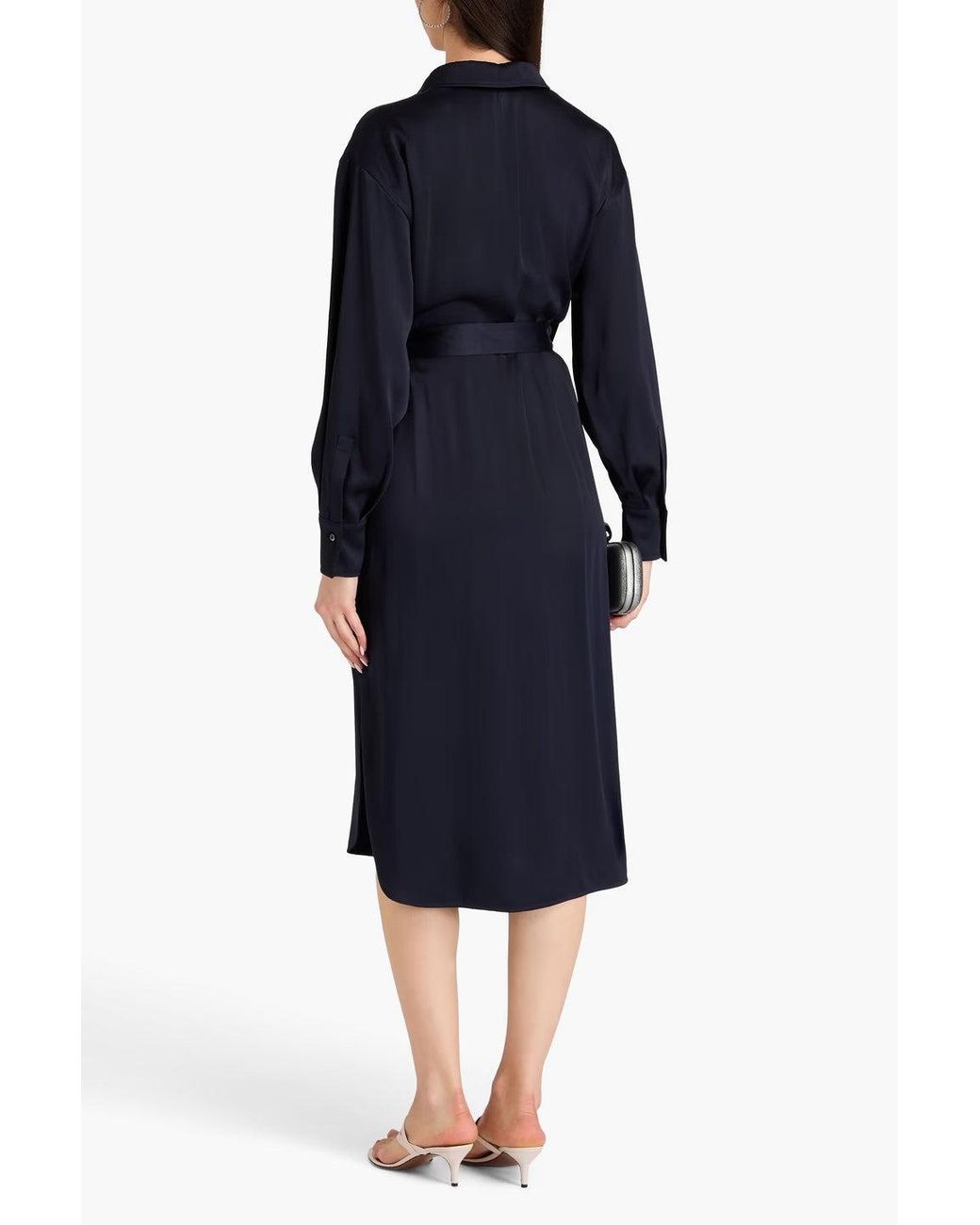Brunello Cucinelli Blue Deep Wrap Suit