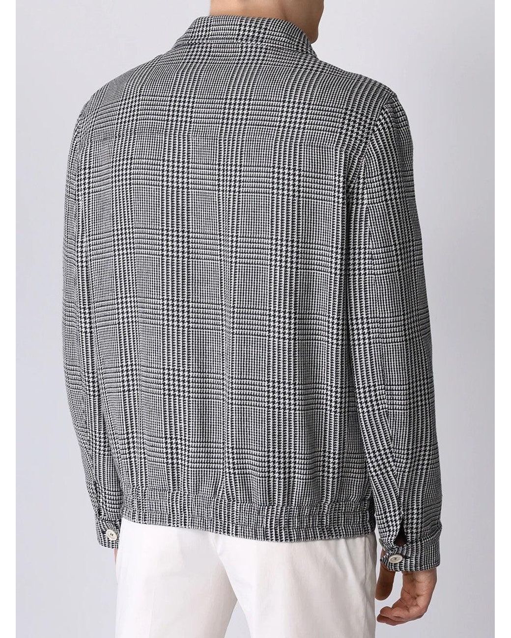 Brunello Cucinelli Gray Wool Blend Jacket for men