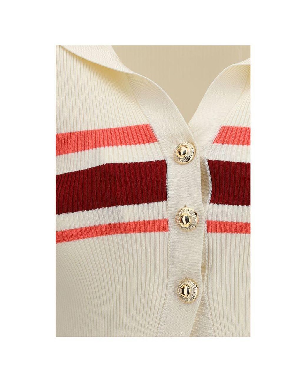 Self-Portrait White Viscose Blouse