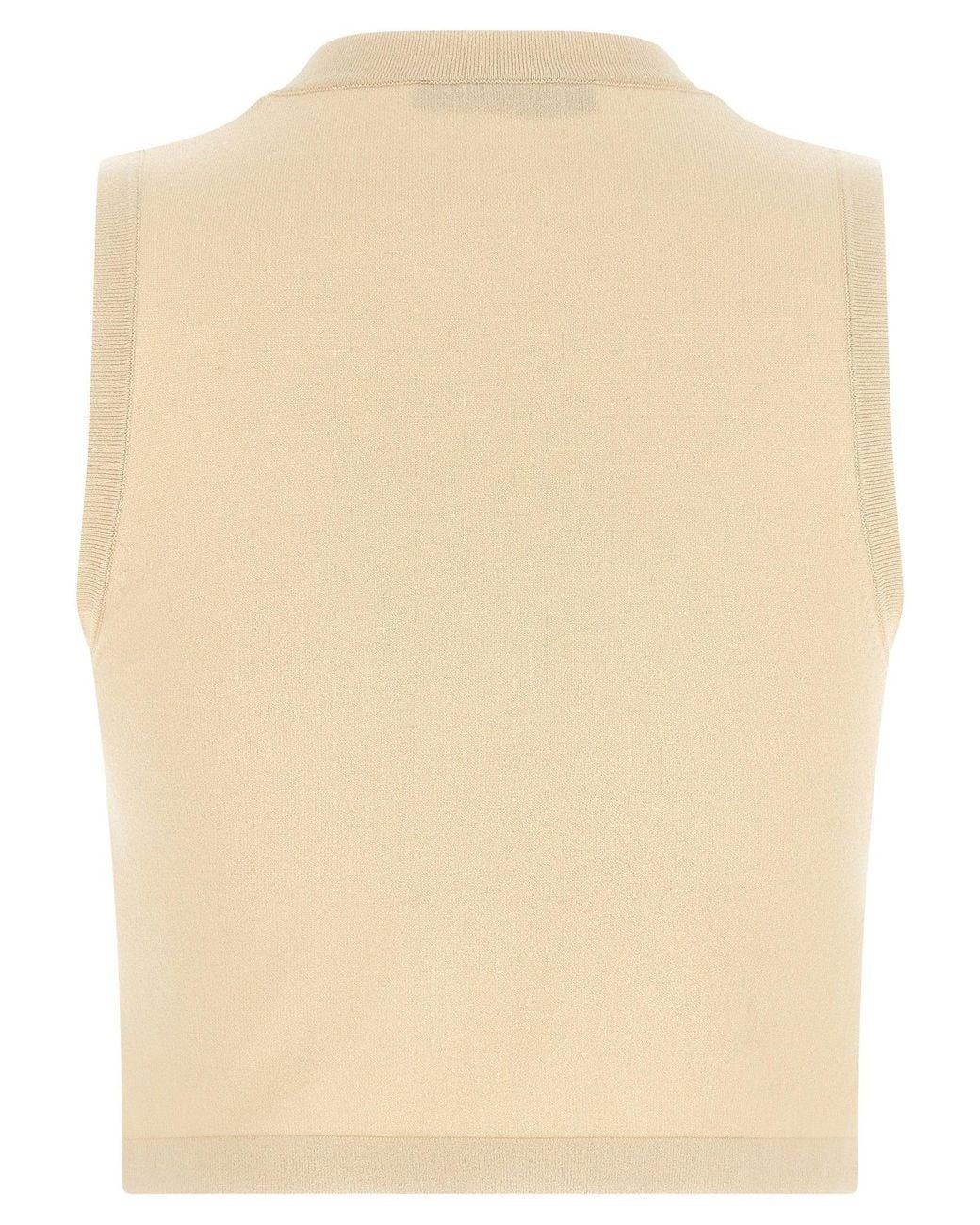 Max Mara Natural Max Mara Viscose Tank Top