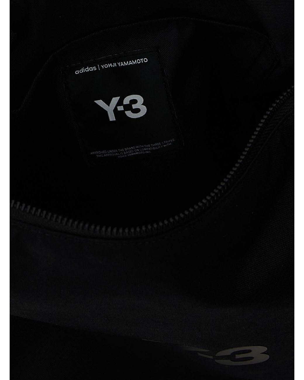 Y-3 Black Nylon Crossbody Bag