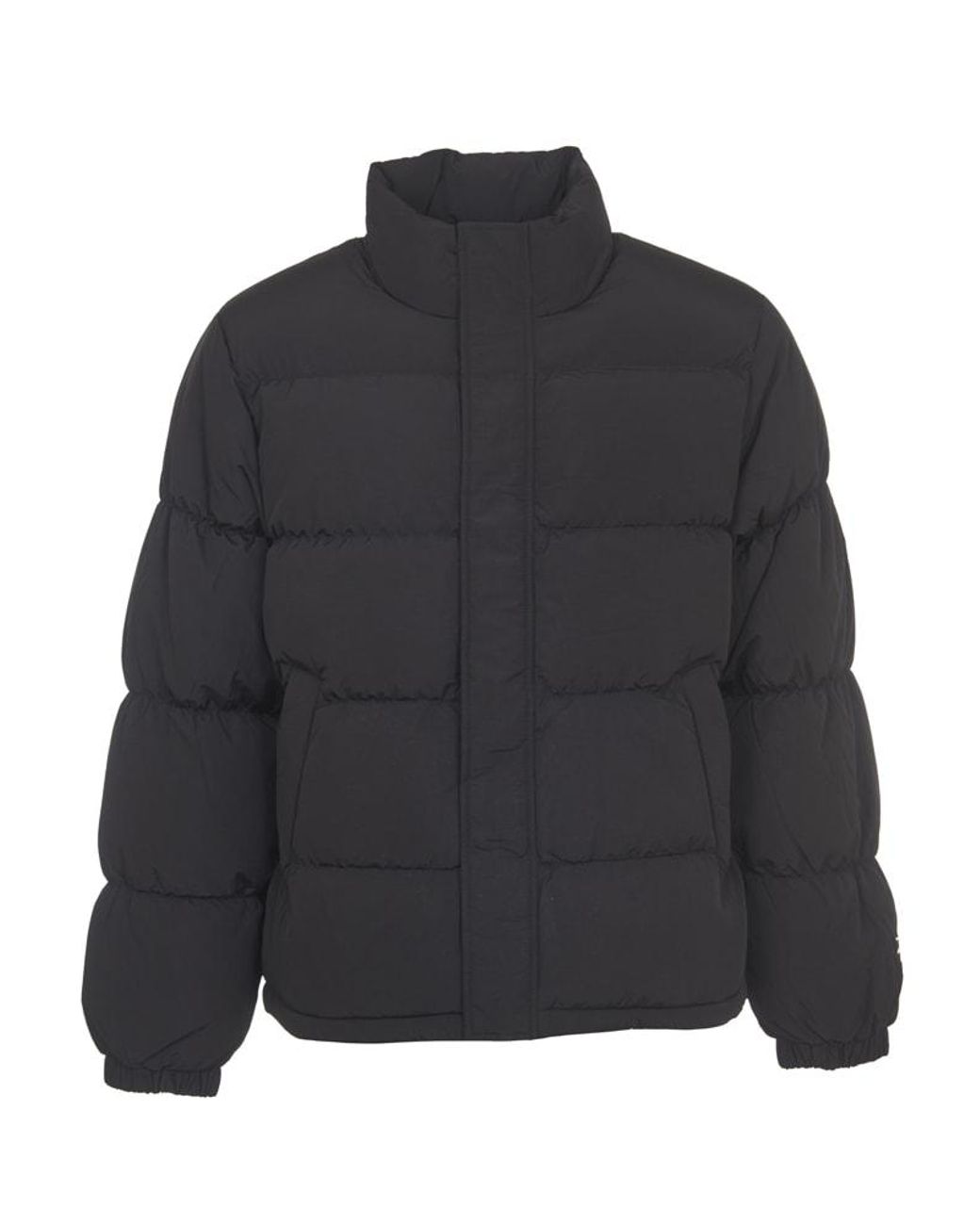 Stussy Black Down Jacket in Grey for Men Lyst UK