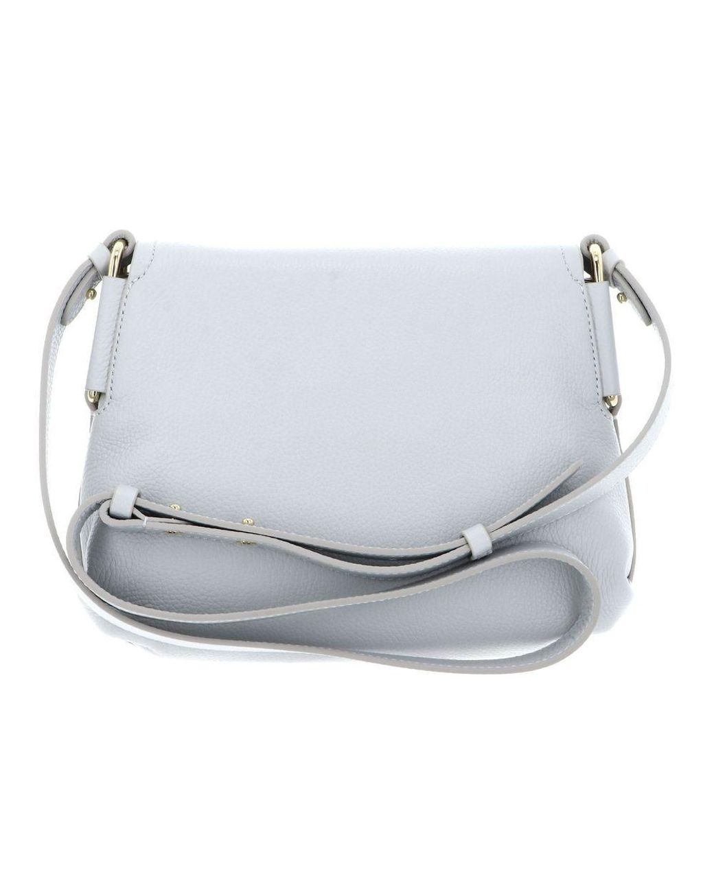 Coccinelle White Crossbody Bag Cowhide Leather