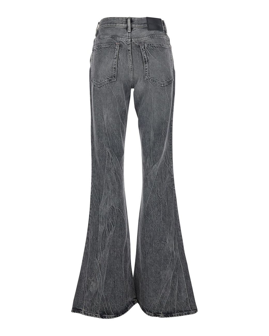 Acne Gray Jeans Bootcut Organic Cotton