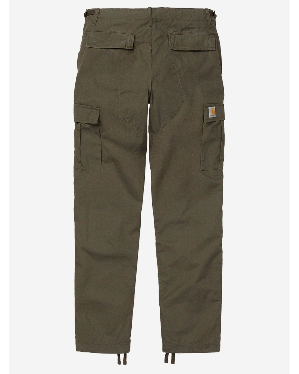 Carhartt Green Cargo Trousers Cotton Columbia Ripstop for men