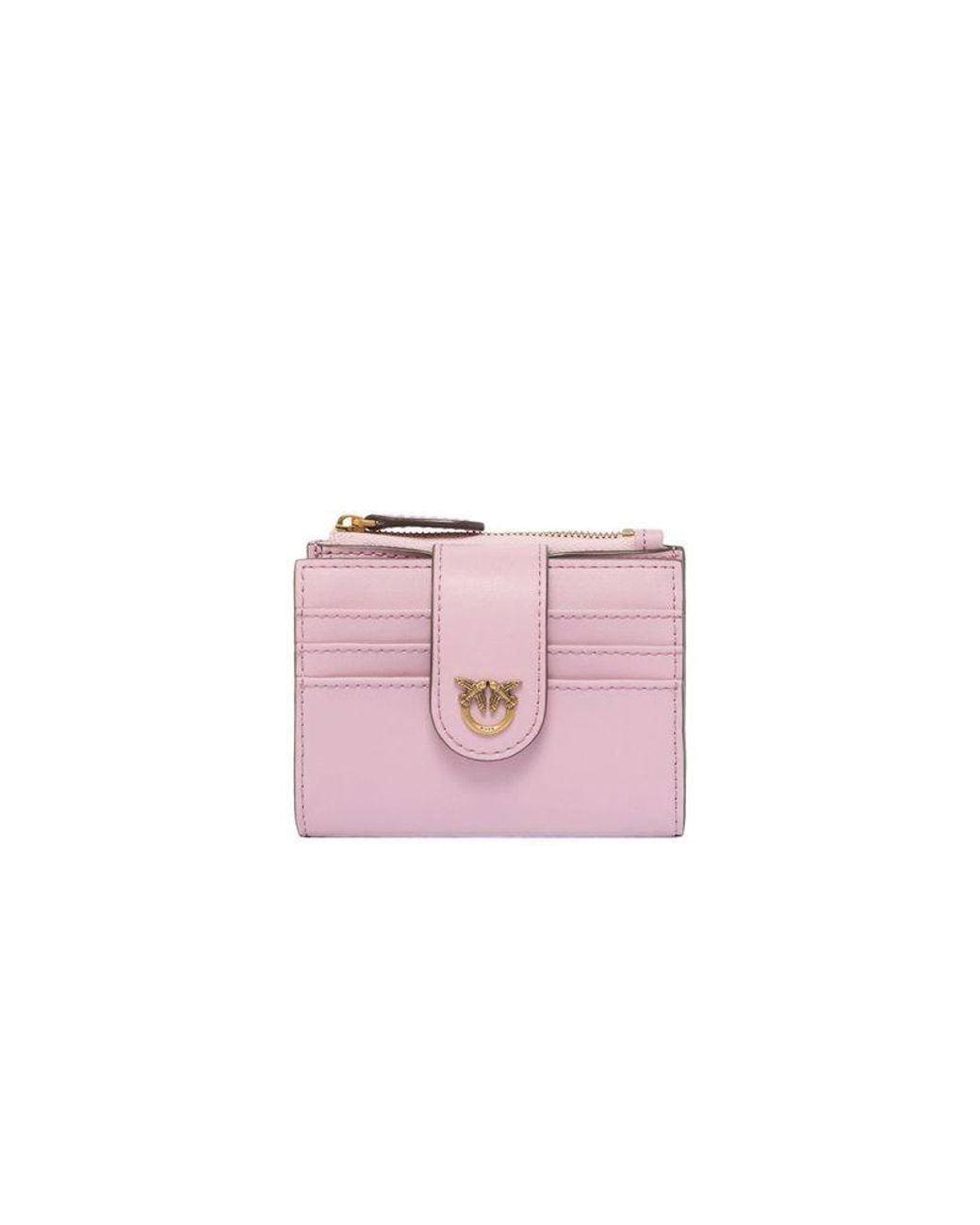 Pinko Pink Wallet Cowhide/Polyethylene Bags