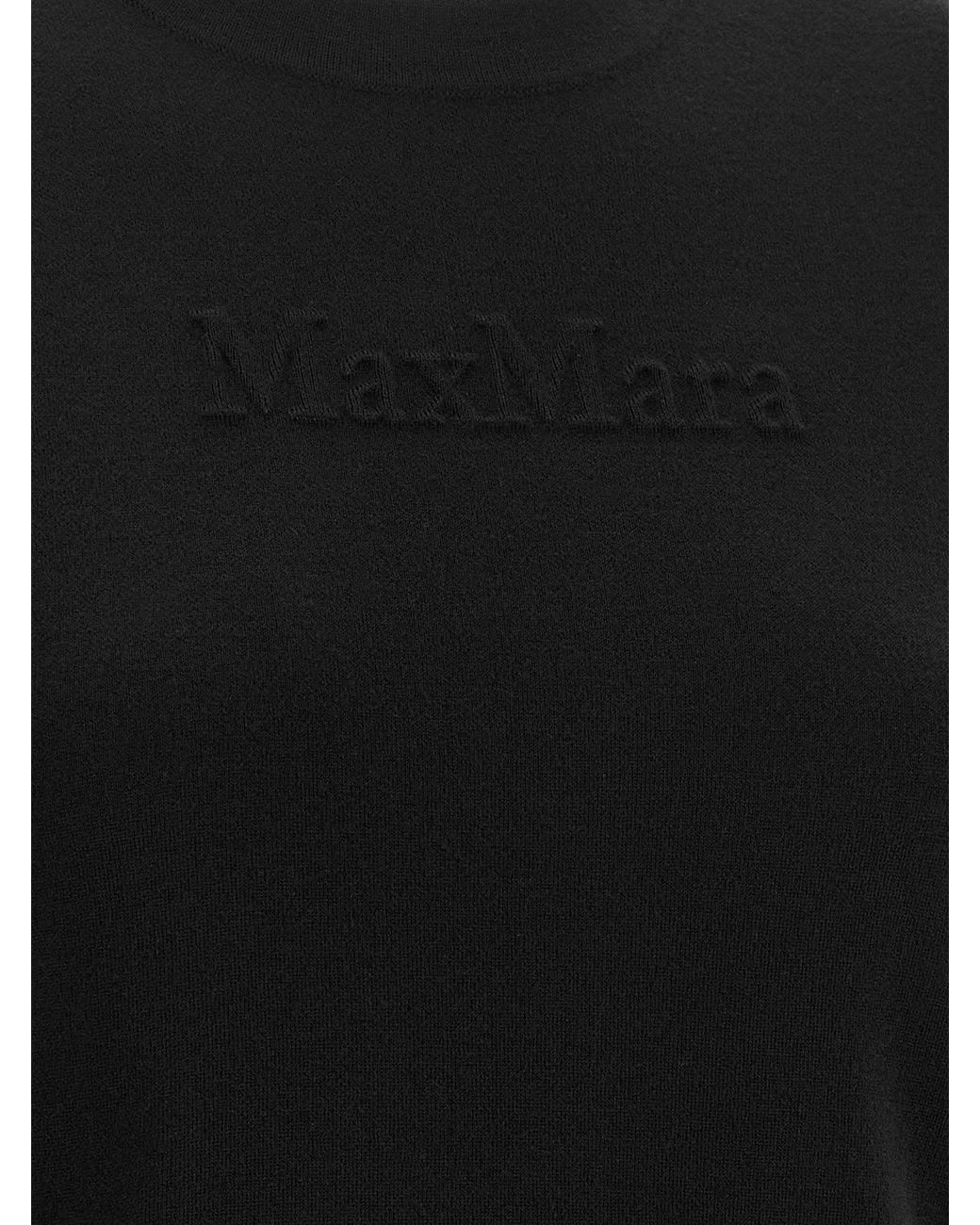 Max Mara Black Manto Sweater