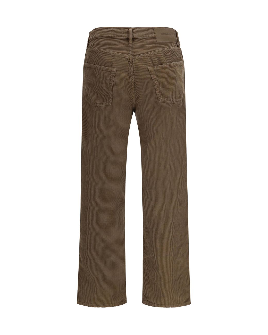 sunflower Brown Corduroy Trousers Cotton for men
