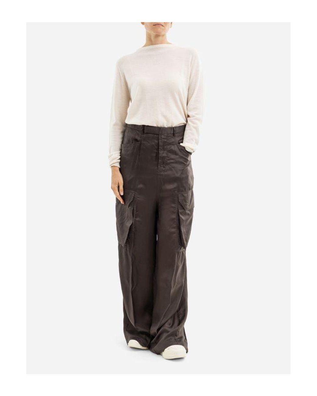 Rick Owens White Pantalon Trousers