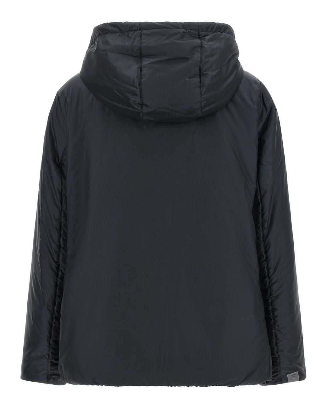 Max Mara Black Polyester Shell Jacket Clothing