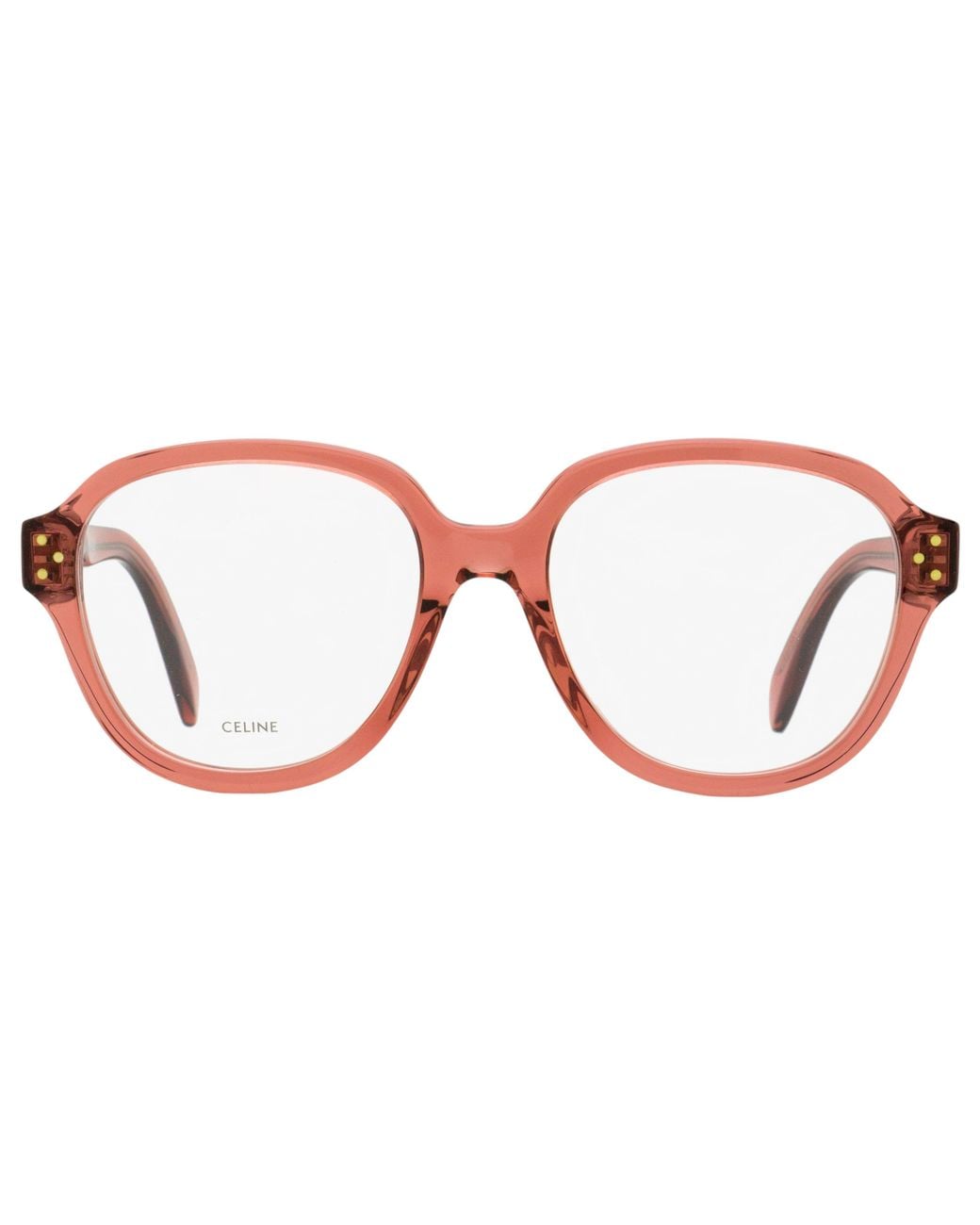 Céline Black Soft Square Eyeglasses Cl50107I 074 54Mm Plastic (Acetate)