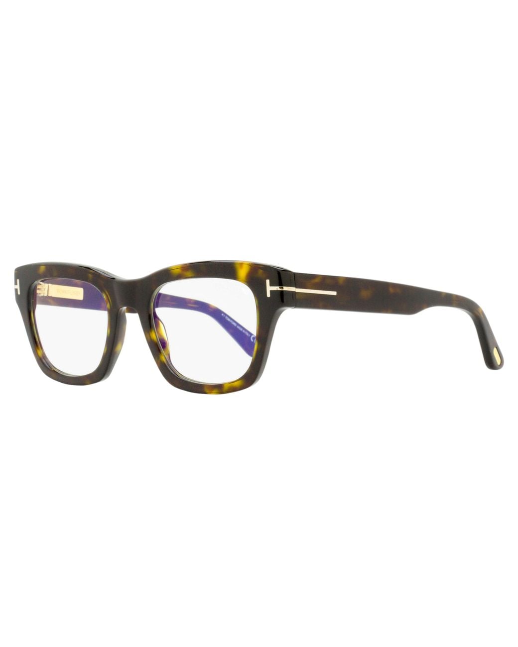 Tom Ford Black Block Signature Eyeglasses Tf6036-B 052 52Mm Ft6036 Plastic (Acetate)