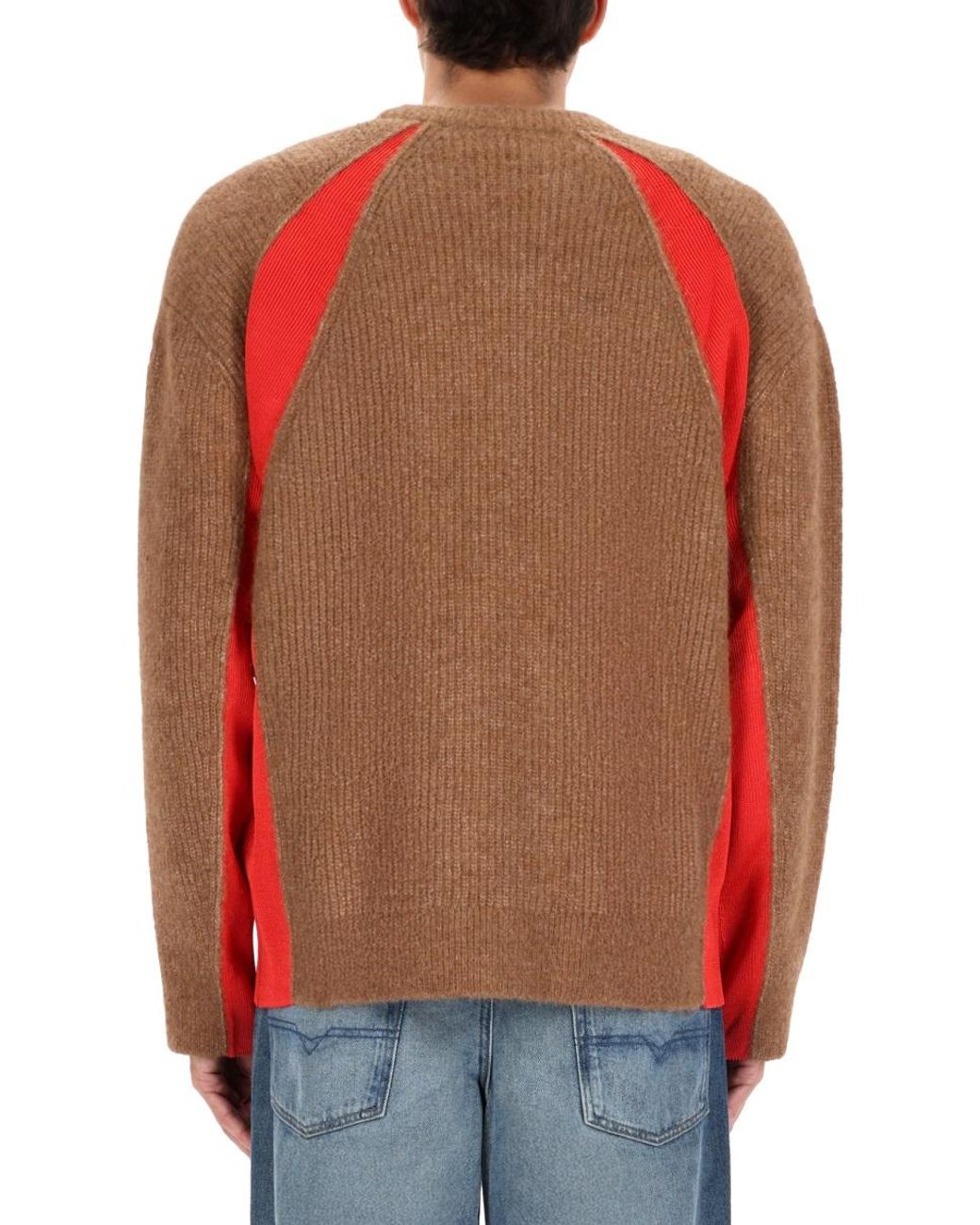 DIESEL Orange K-Lollo Sweater Alpaca Jumpers for men
