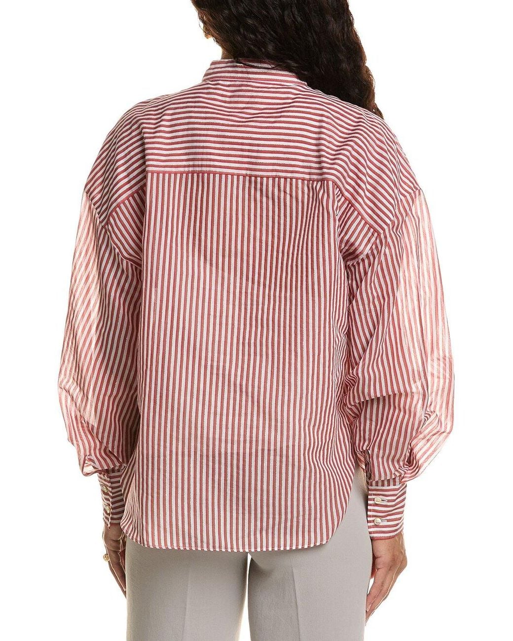 Brunello Cucinelli Red Shirt Mp975Mk306_C004