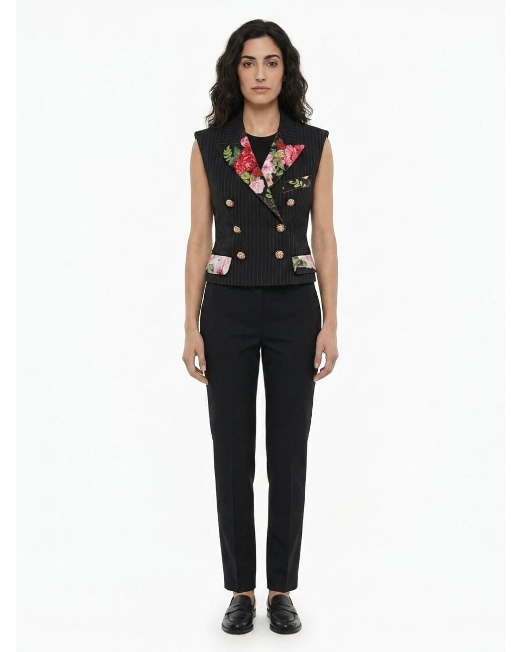 Dolce & Gabbana Black Cotton Blazer Clothing