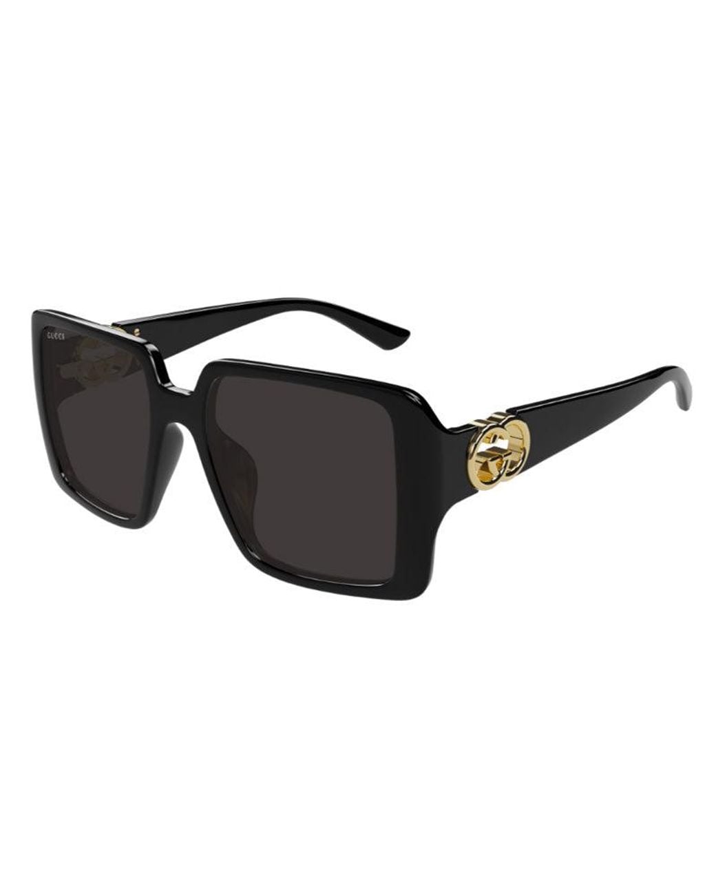 Gucci Black Sunglasses Square Full Rim, Frame And Lens Gg1692S001