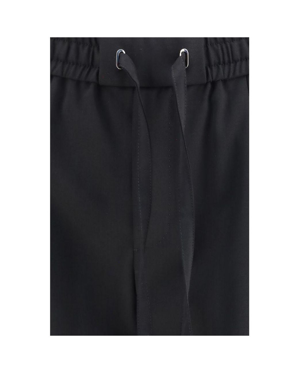 Dolce & Gabbana Gray Wool Oves Aries Joggers (Workout Pants) for men