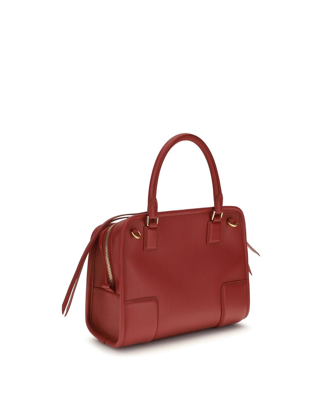 Loewe Red Handbag Small Amazona 180 Calf Leather Bag