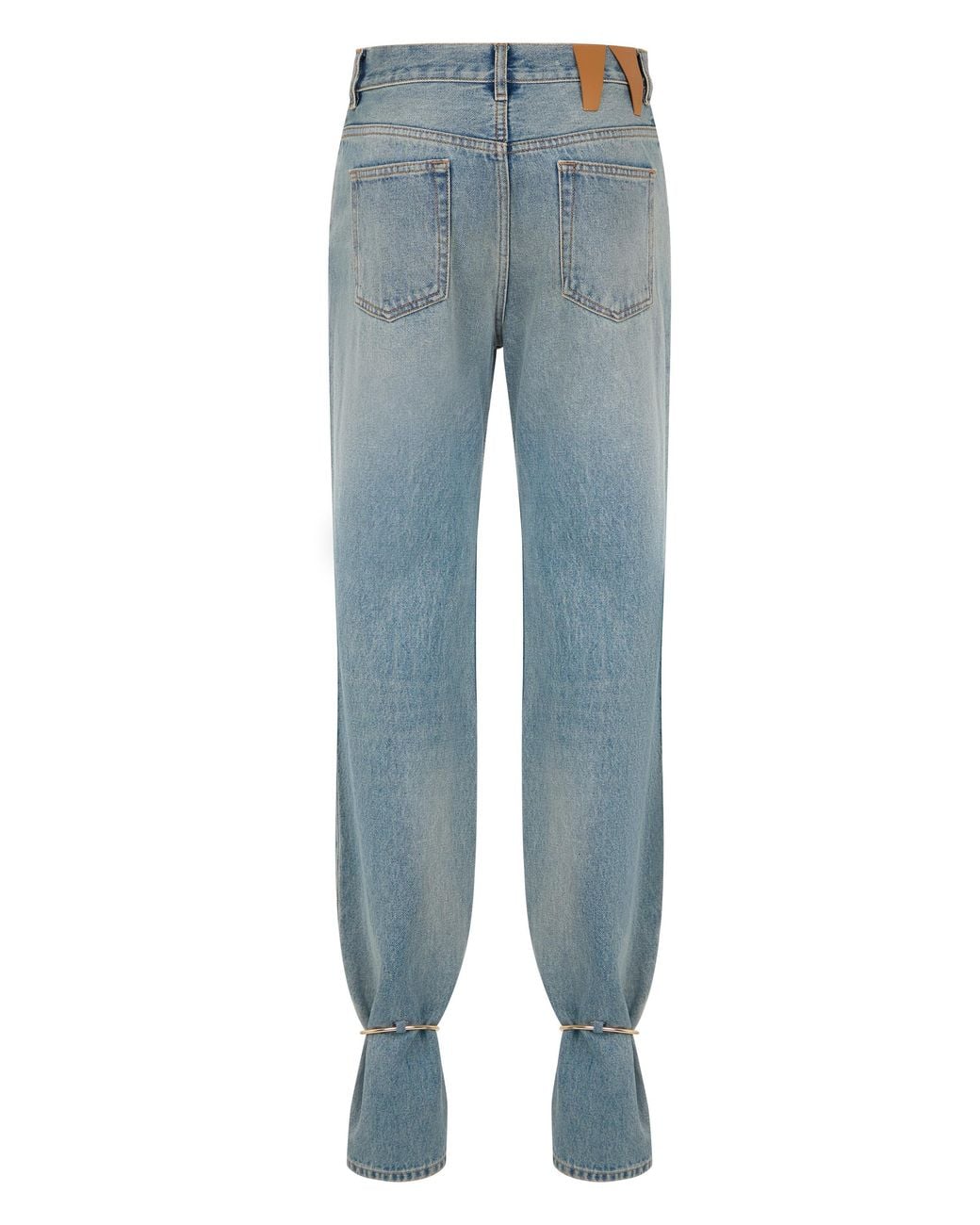 DARKPARK Blue Straight-Leg Jeans Cotton