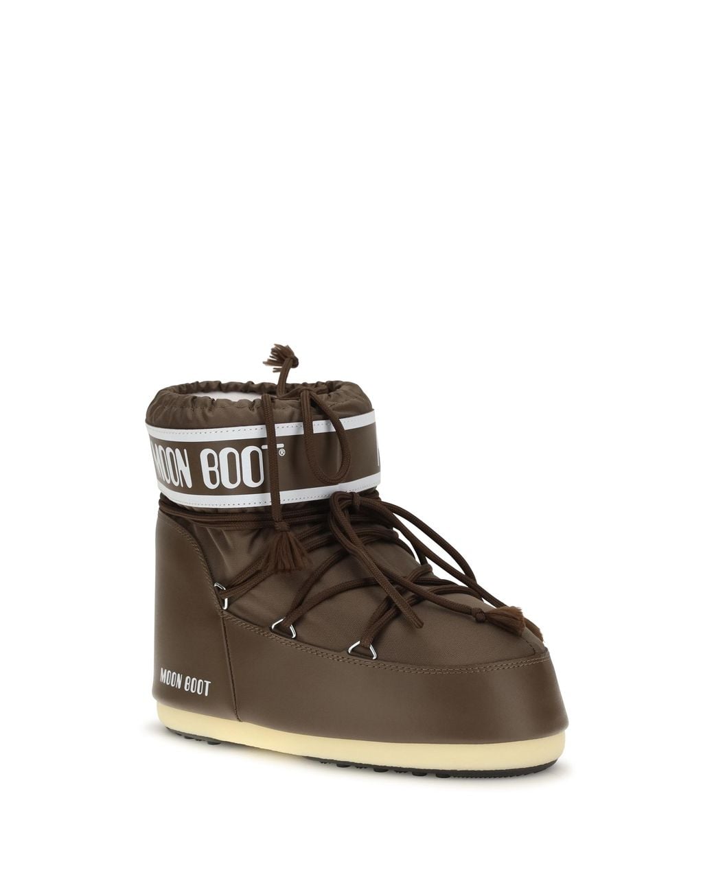 Moon Boot Brown Ankle Boots Icon Low Polyamide