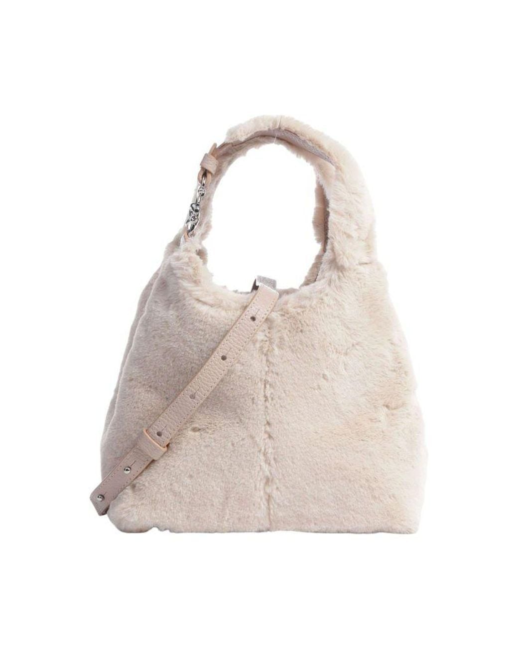 Coccinelle Shoulder Bag Natural-Rosette Polyester