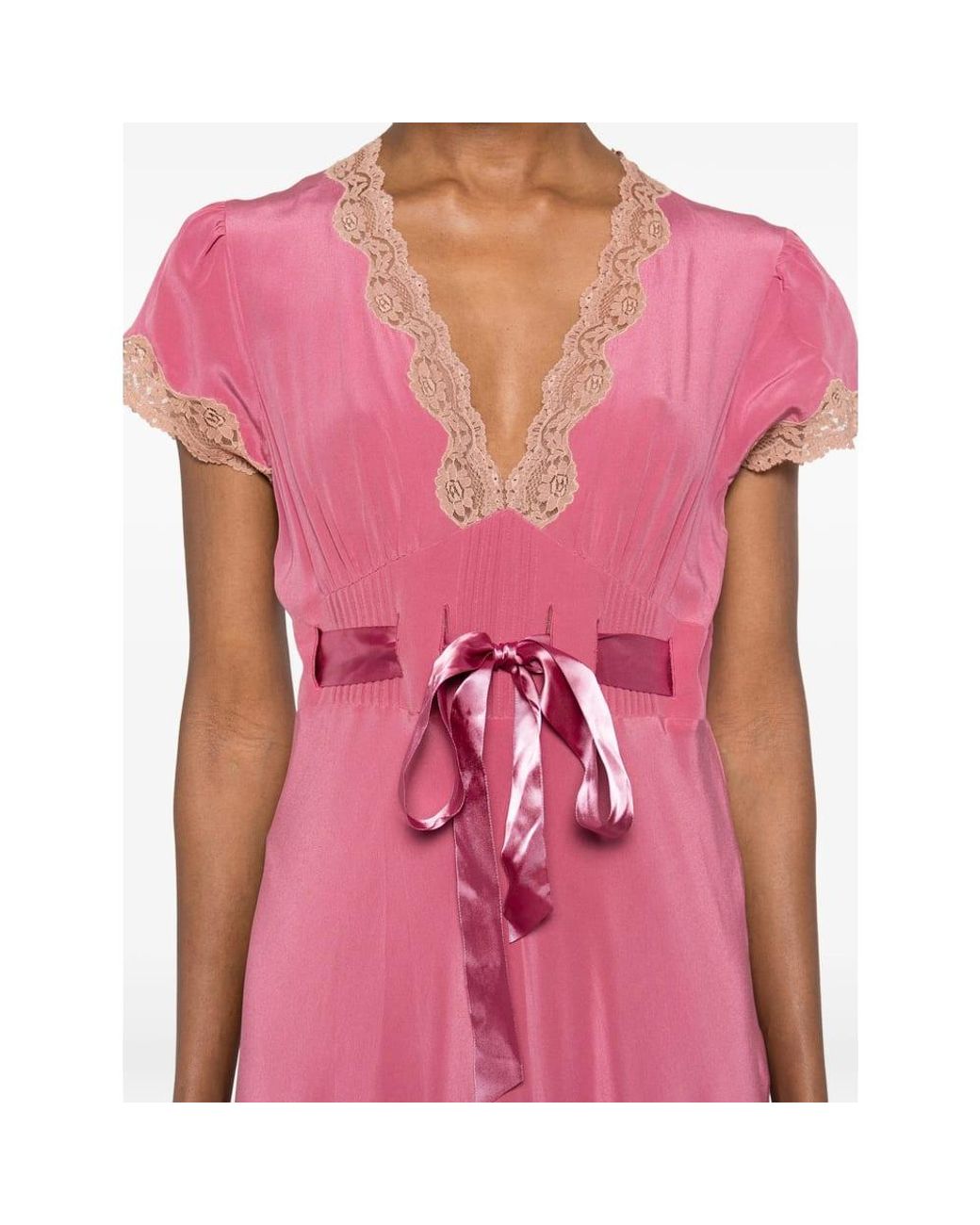 Rixo Pink Maxi Dresses