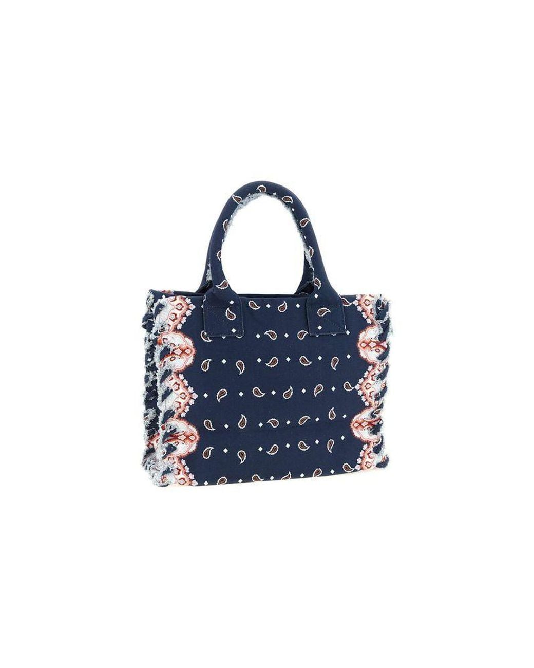Pinko Blue Shopper Bag Cotton Shopper-Bags