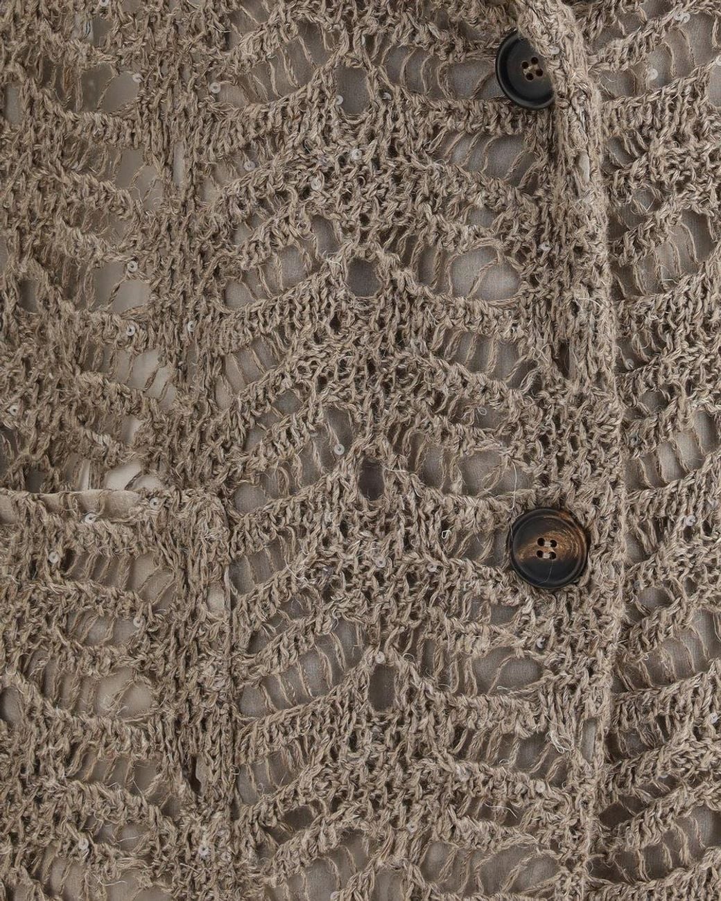 Brunello Cucinelli Brown Light Linen Blazer