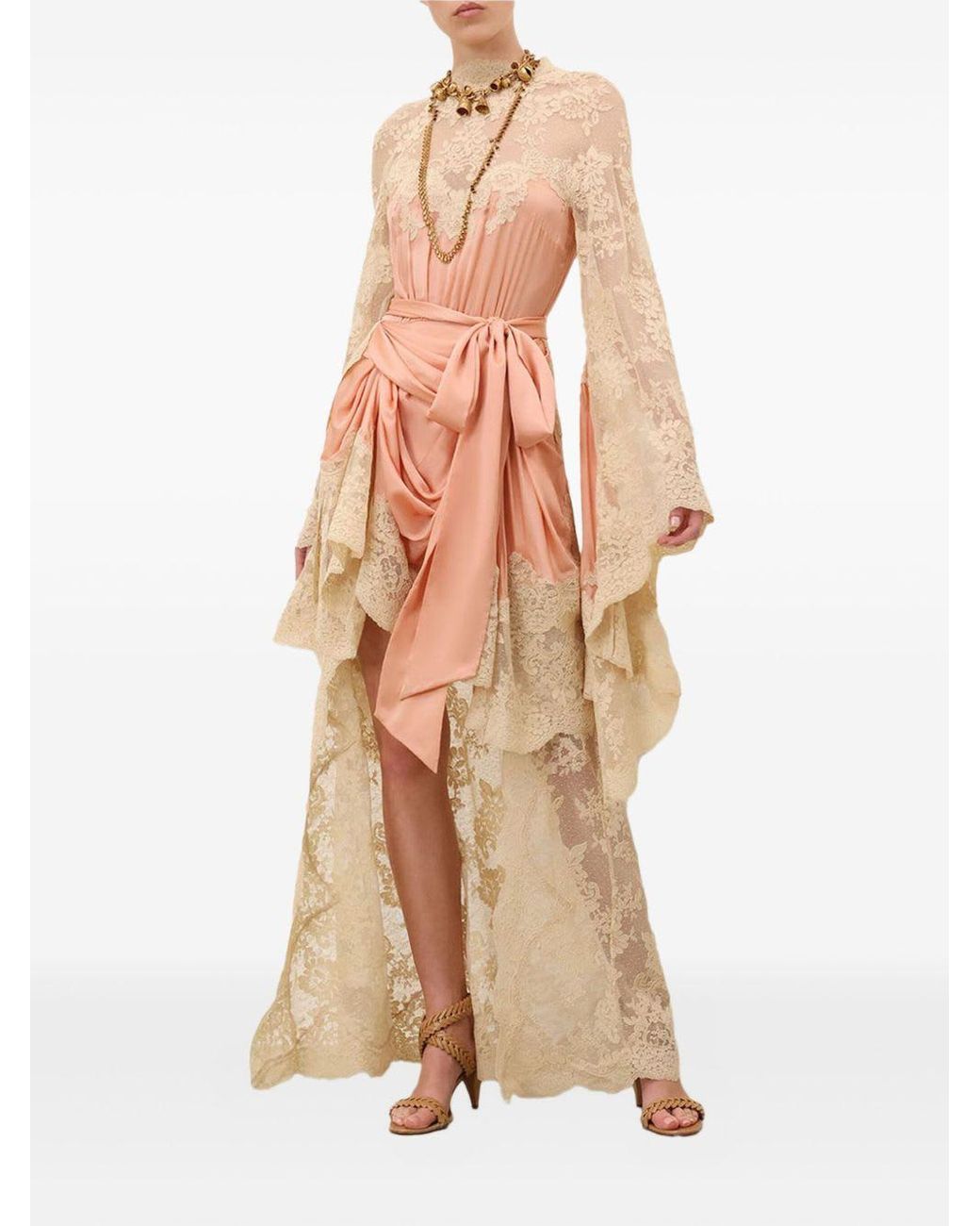 chinese dress ladies Zimmermann // Silk Wrap Dress – VSP Consignment main image 1