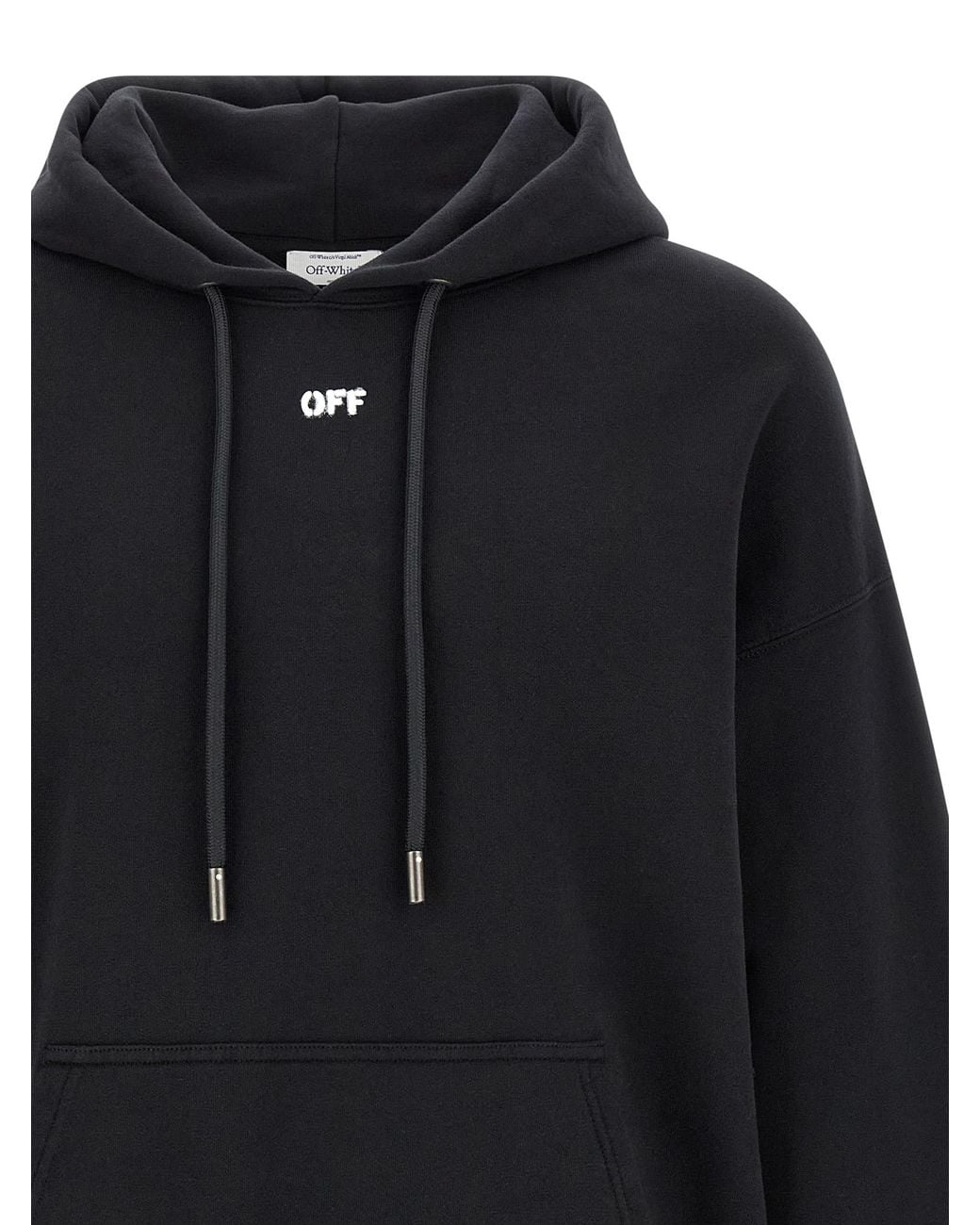 Off-White c/o Virgil Abloh Blue 'Paint Arrow Skate' Hoodie for men