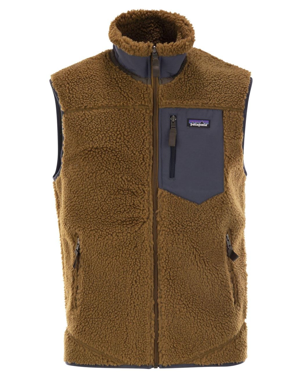 Patagonia Classic Retro-X Fleece Vest in Brown for Men | Lyst
