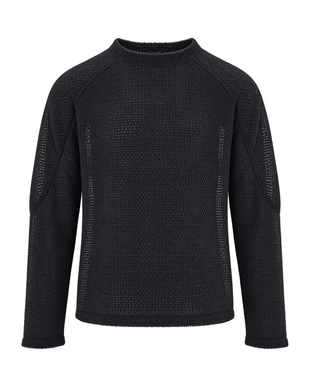 Satisfy Blue Long Sleeve Tee Fuzzfleece Ad Polyester T-Shirts And Polos for men