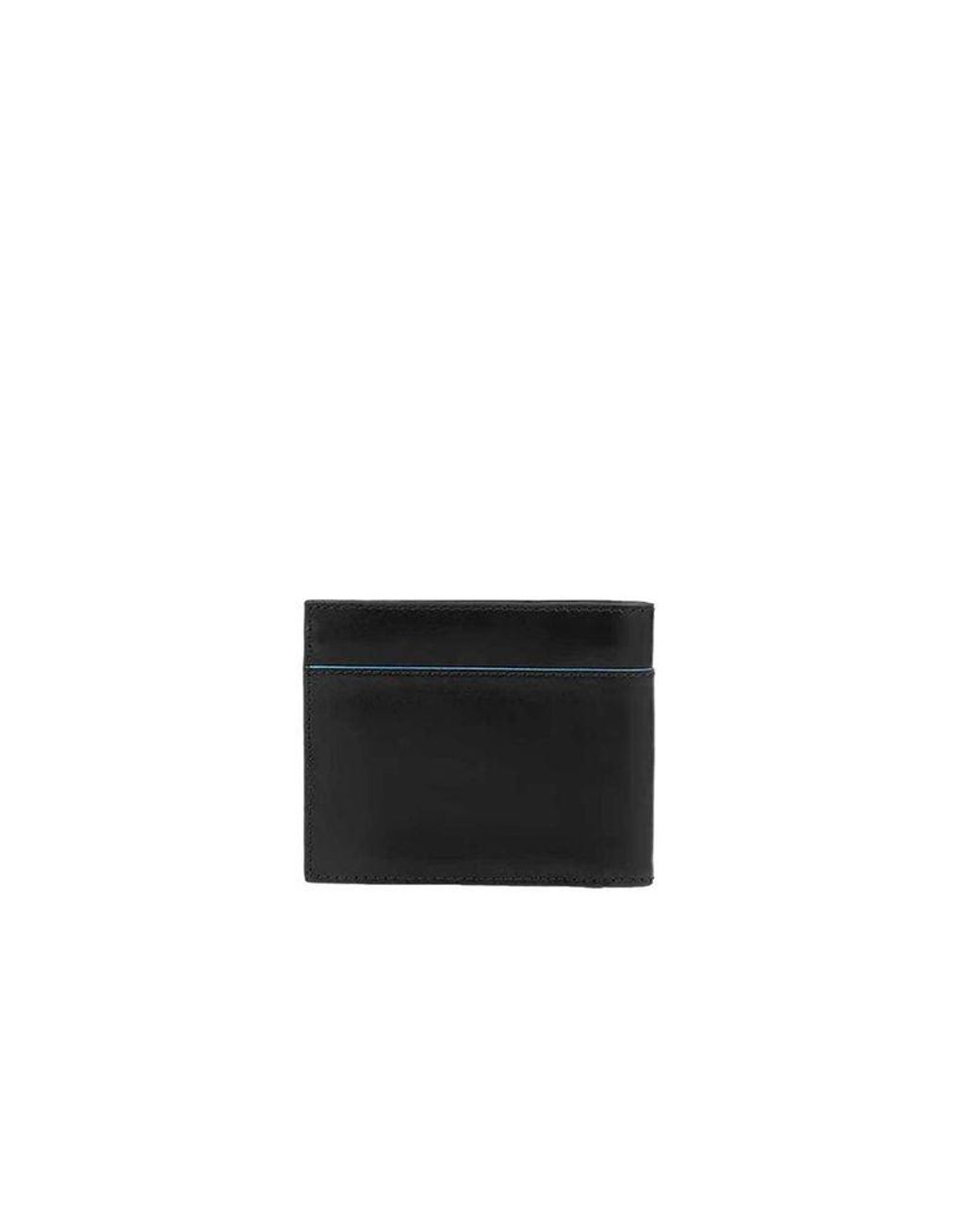 Piquadro Black Leather Bags Wallets for men