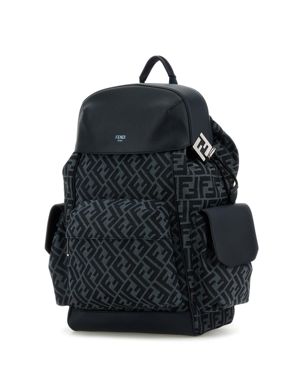 Fendi Zaino Ff Blu in Black for Men Lyst UK
