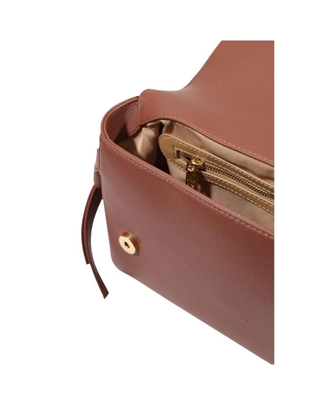 Love Moschino Brown Polyethylene Handbag Bag