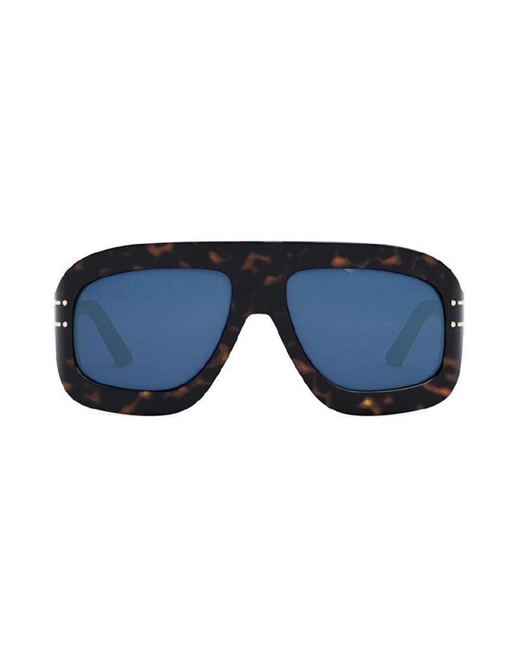 Dior Blue Signature Mini Shiny Havana Sunglasses