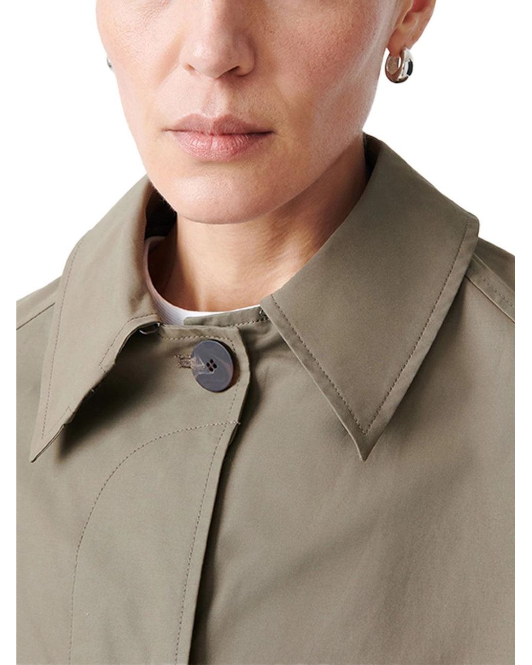 Studio Nicholson Green Holin Coat Dark Dusk