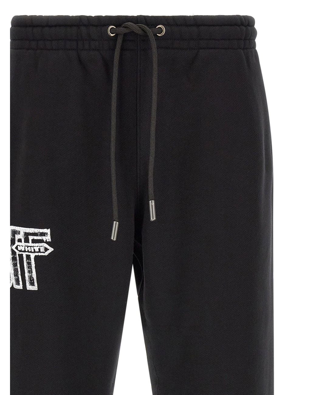 Off-White c/o Virgil Abloh Black Motion Arrow Joggers for men