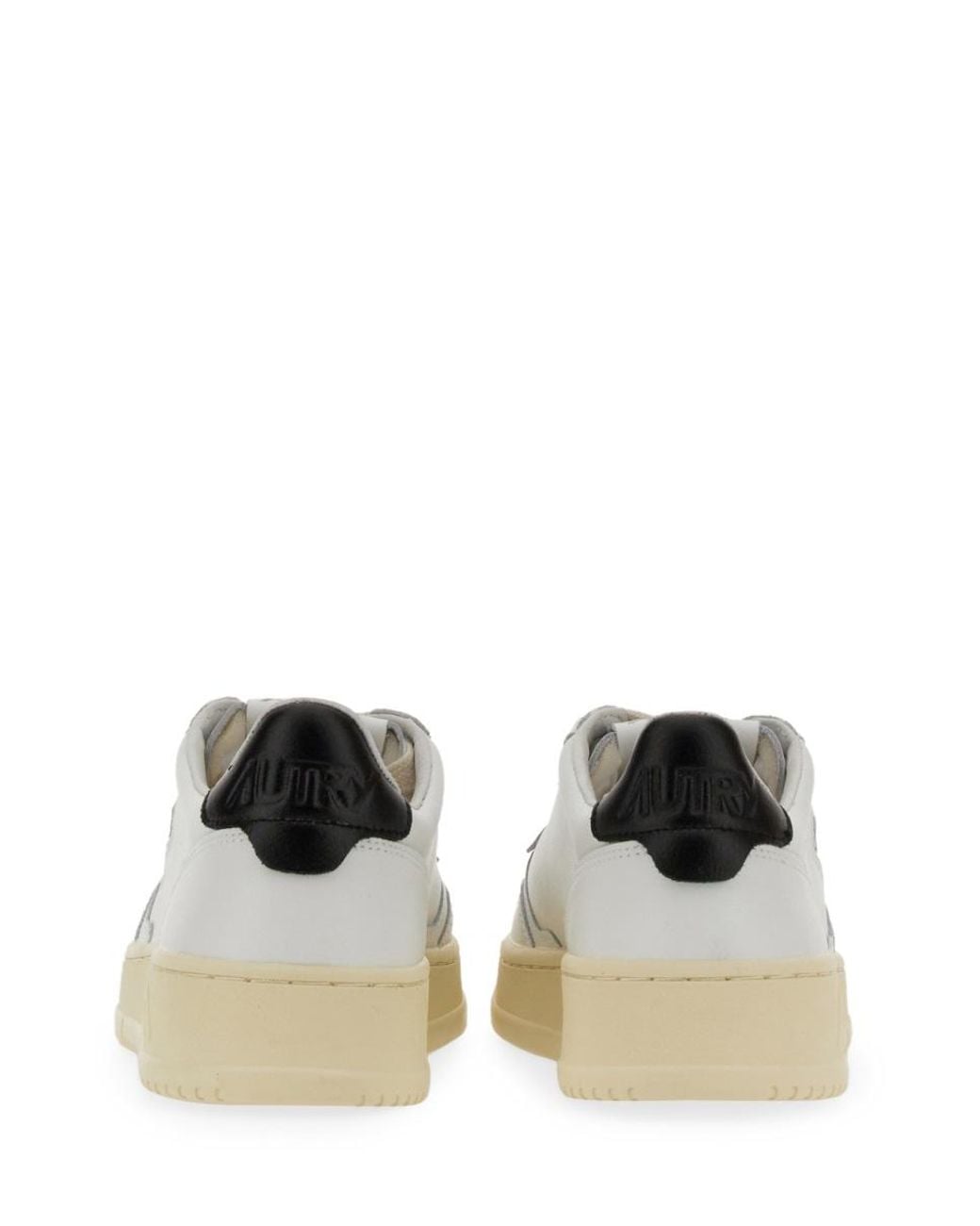 Autry White Autry Medalist Low Sneaker