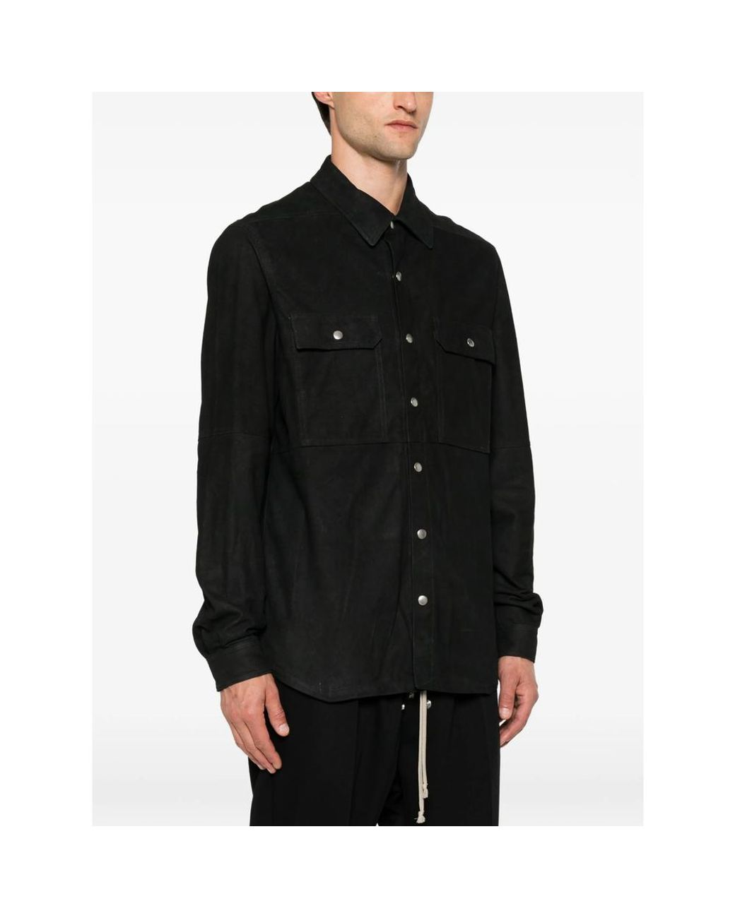 Rick Owens Black Jackets for men