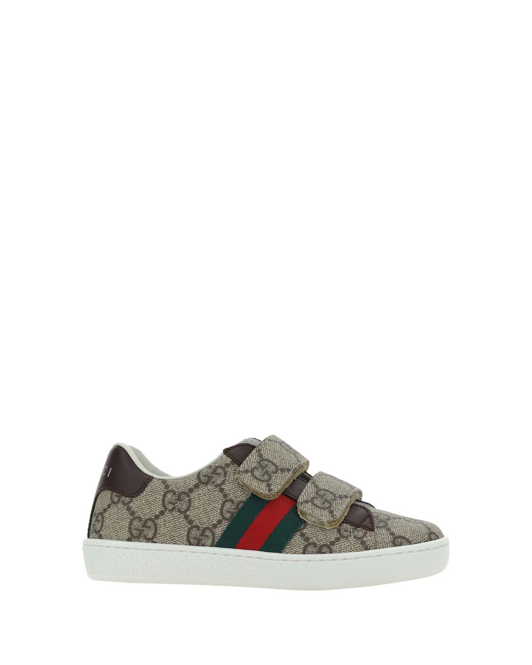 Gucci Natural Boys Jacquard Sneakers Upper: Polyurethane Trainers for men