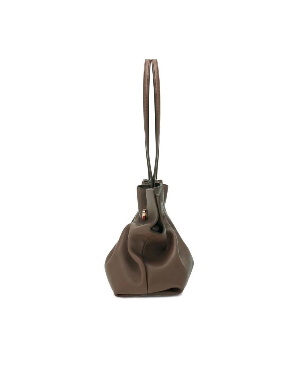 Ferragamo Brown Shoulder Bags