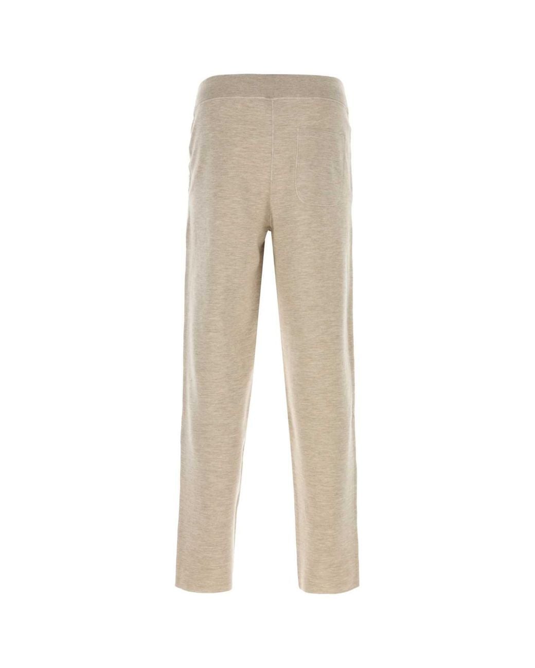 Brioni Natural Brioni Cashmere-Blend Trousers for men