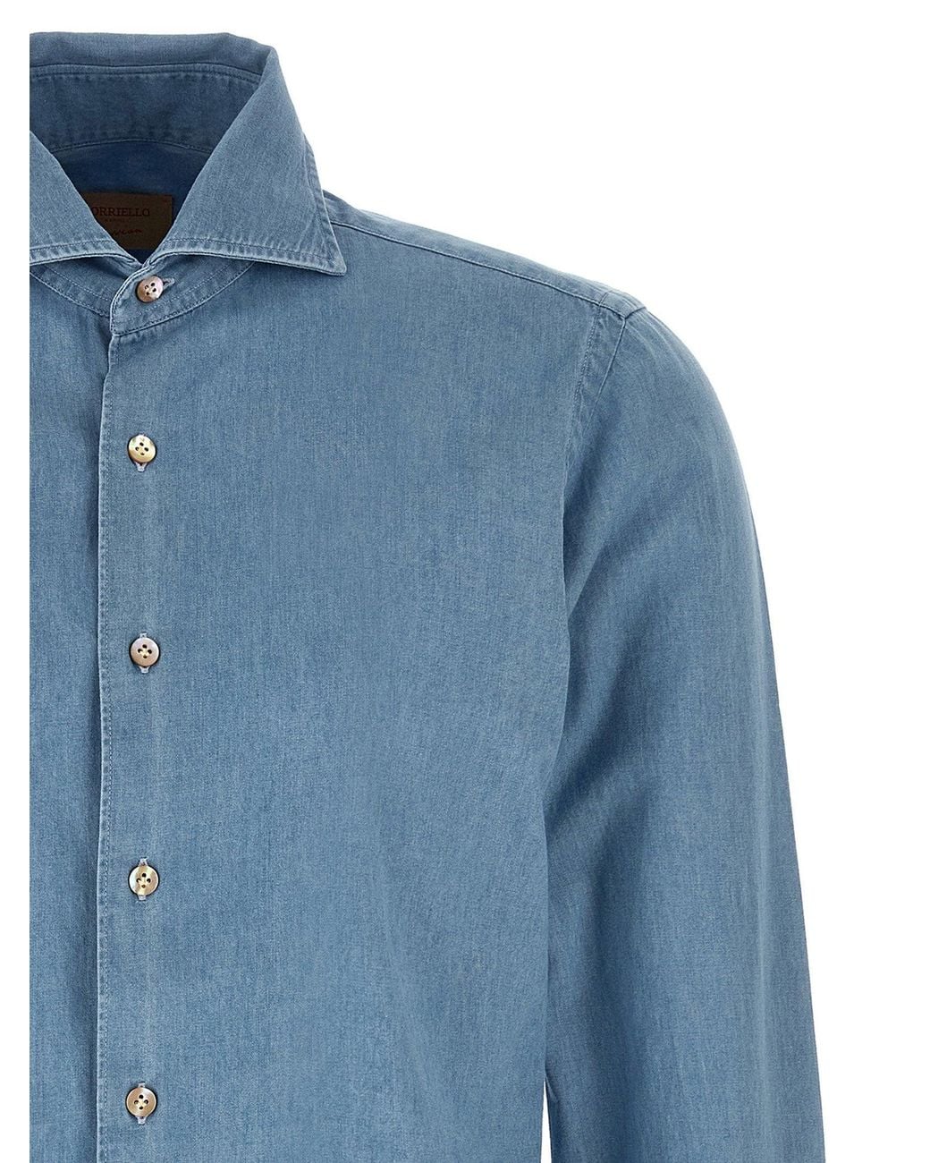 Borriello Blue Passion Line Shirt for men